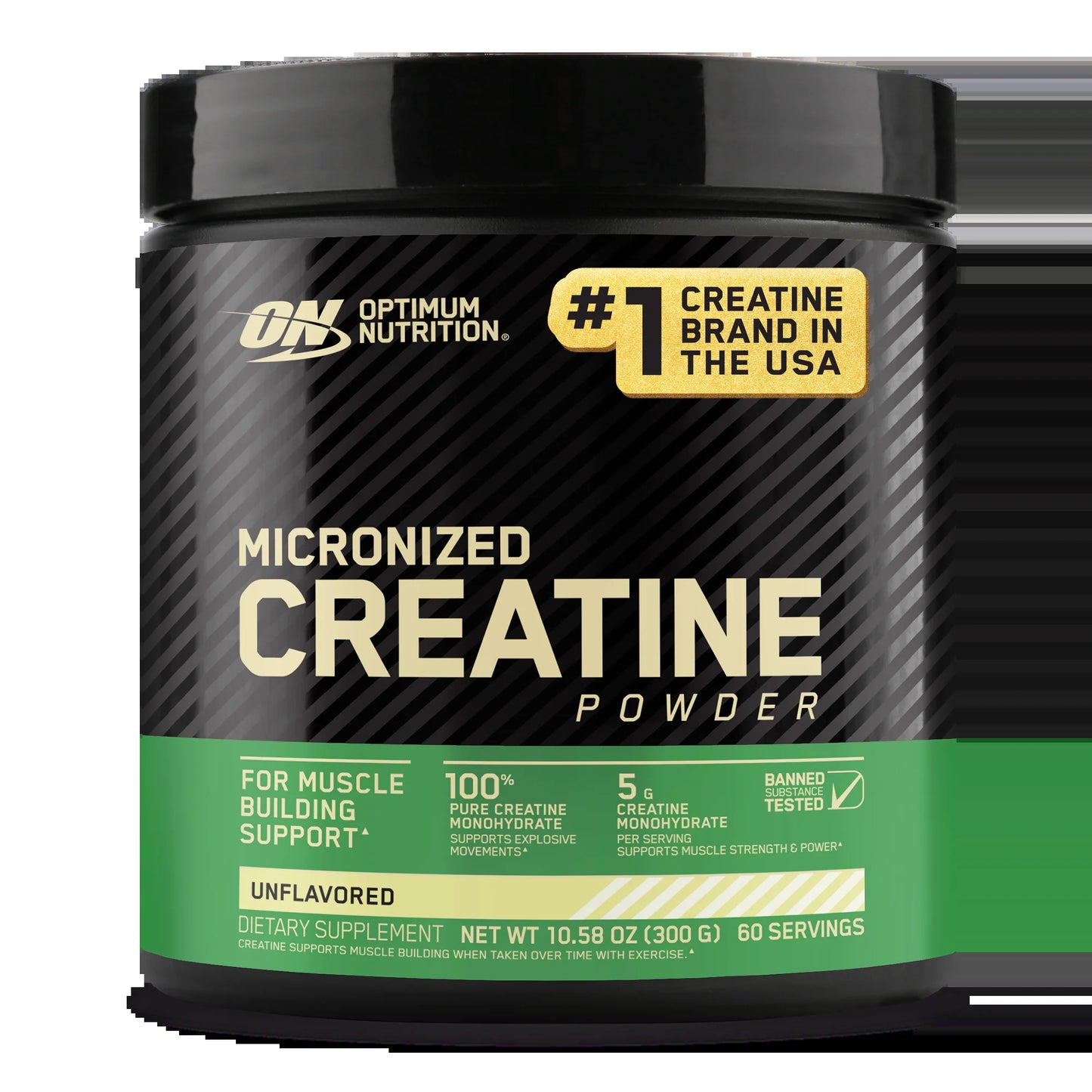 , Micronized Creatine Powder, Unflavored 60 Servings