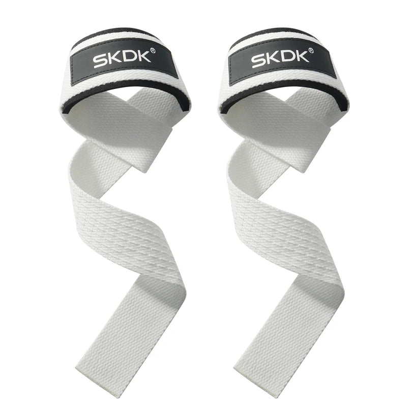 Weightlifting Straps Dropshipping 1 Pair Lifting Wrist Anti-Slip Silicone Strength Training Strap Hand Grips Wrist Support