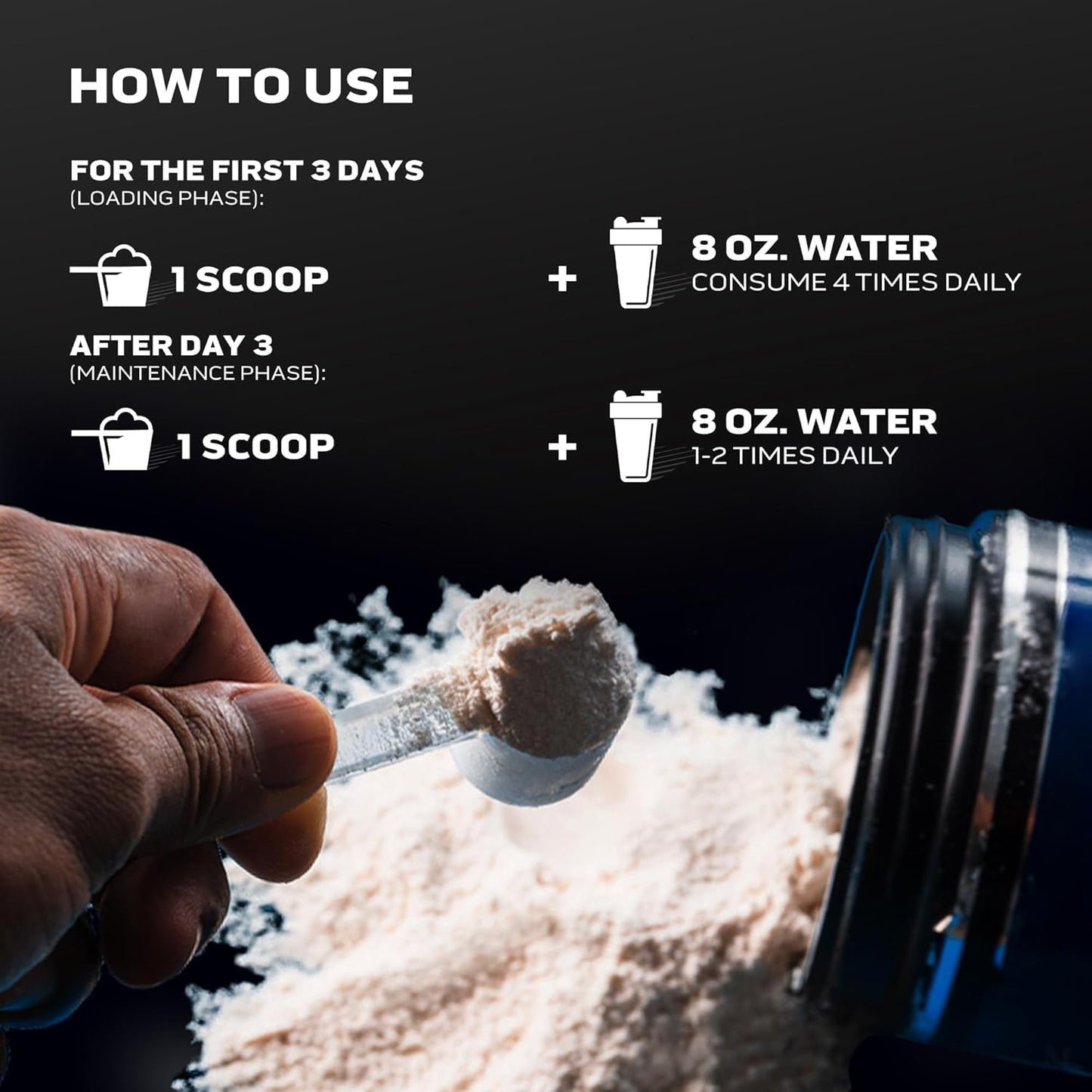 Creatine Monohydrate Powder, Platinum Pure - Unflavored Micronized Creatine Powder for Men & Women - Workout Supplements for Performance, Muscle Recovery & Builder - (80 Servings)